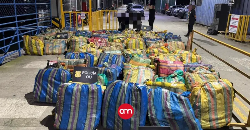 Narcos colombianos capturados con droga en Osa habían sido delatados una semana antes