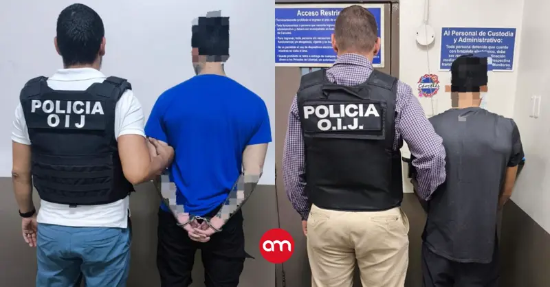 Capturan en allanamiento a dos hombres por asesinato y tenencia de armas