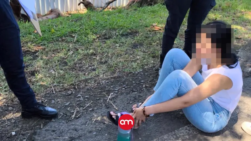 ¡Ni la familia del Diablo se salva! Detectan a su hija armada y en un vehículo blindado cerca de La Reforma