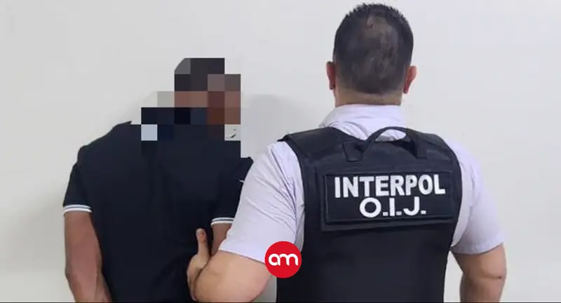 Narco nigeriano detenido por Interpol en Costa Rica para descontar pena de cárcel en Brasil