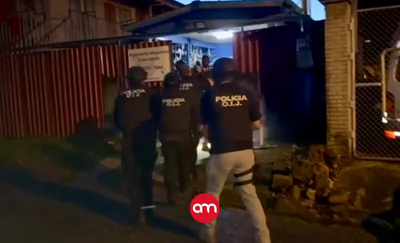 (Video) Así fue como el OIJ detuvo a un sospechoso por material de abuso sexual infantil