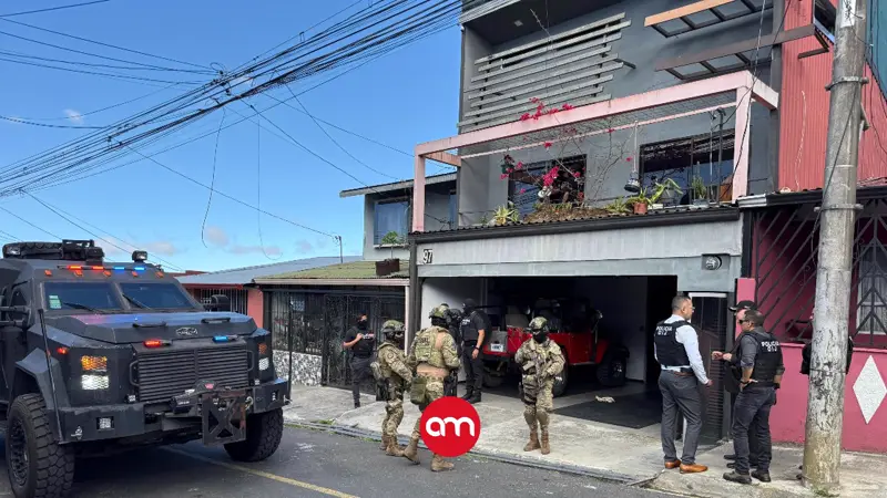 Múltiples allanamientos en San José y Heredia para desarticular banda dedicada a modificar armas y ensamblar AR-15
