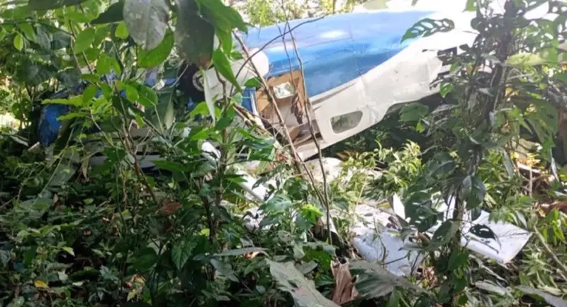 Avioneta cae tras despegar en San Carlos: rescate urgente en este momento