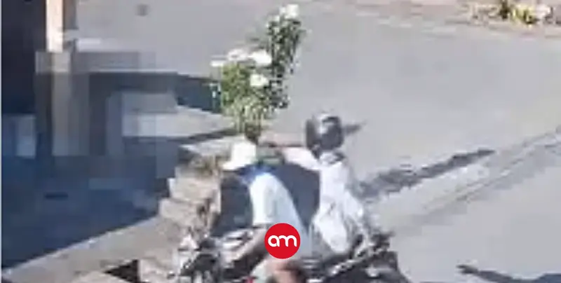 (Video) Así fue como cuatro sicarios asesinaron a un joven esta tarde en Puntarenas