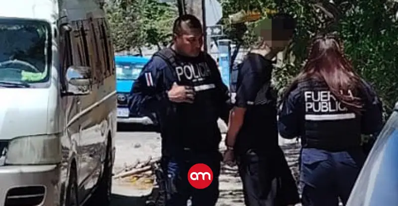 Detienen a sospechoso con casi medio kilo de marihuana cerca de estadio