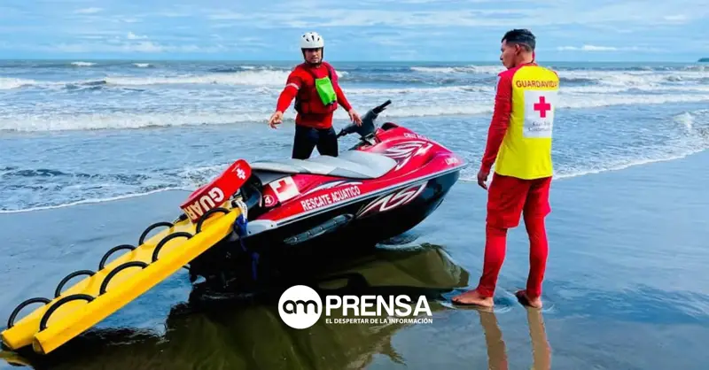 Turista muere ahogado tras ser arrastrado por una corriente marina en Playa Sámara