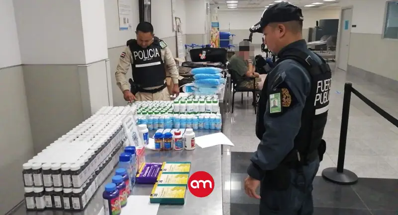 Decomisan más de 27 mil unidades de medicamentos ilegales en Aeropuerto de Guanacaste