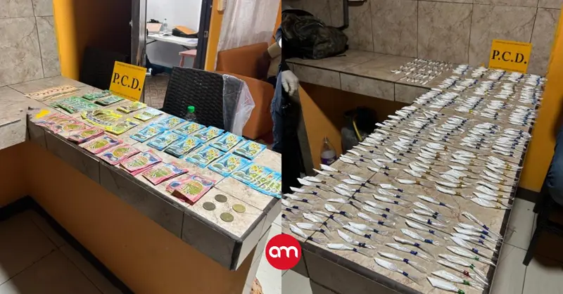 Golpe al narcomenudeo en Limón: PCD detiene a cuatro personas y decomisa más de 600 dosis de droga