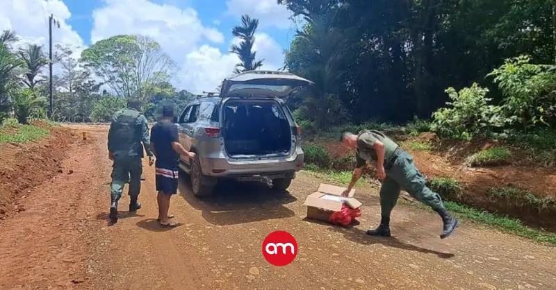 Policía de Fronteras decomisa cargamento de ketamina contrabandeado desde Nicaragua