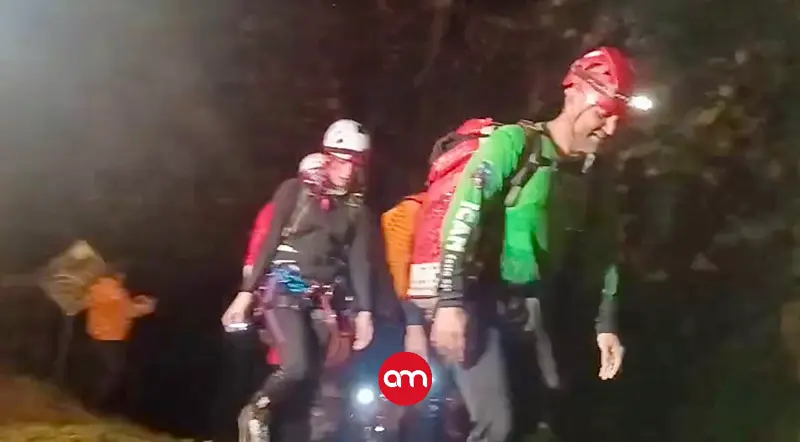 Doce horas al borde de la tragedia: quedaron atrapados en una catarata y el rescate fue extremo