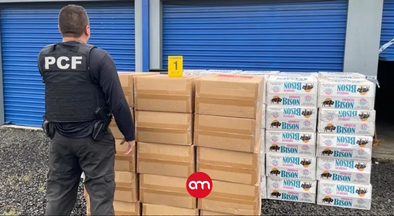 PCF incauta más de un millón de cigarrillos y 45 mil licores en una bodega en El Coyol