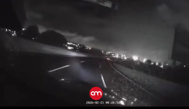 Inseguridad en Taras: lanzan piedras contra carros en pleno paso elevado y siembran el pánico en Cartago