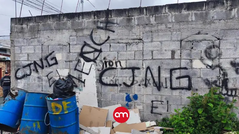 Grafitis alusivos a cártel mexicano invaden conflictiva zona de San José: investigan si banda finge alianza para atemorizar rivales