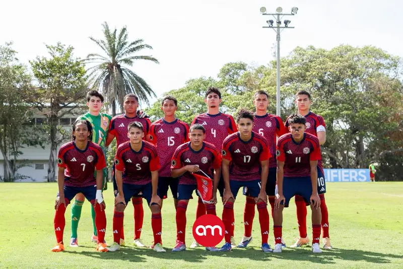 La base de la Selección Sub-17 de Costa Rica es Alajuelense