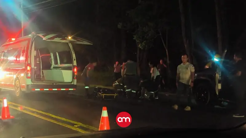 Fatal atropello en Paraíso tiñe la noche de luto en Cartago