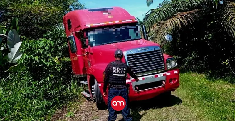 Policía recupera en Limón un tráiler y su contenedor tras robo