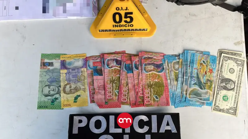 ¡Cae presunto narco en operativo del OIJ! Allanamiento deja droga y dinero decomisados en Jicaral