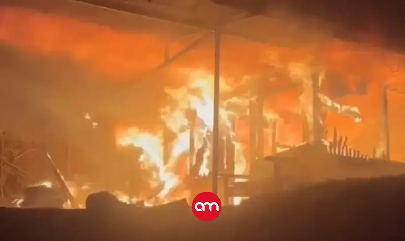 ¡Héroe! Vecino rescata de entre las llamas a un hombre atrapado en incendio