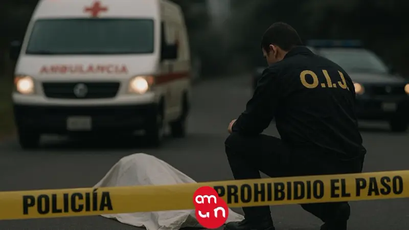 Se bajó por una falla en su moto… y terminó muerto en plena carretera