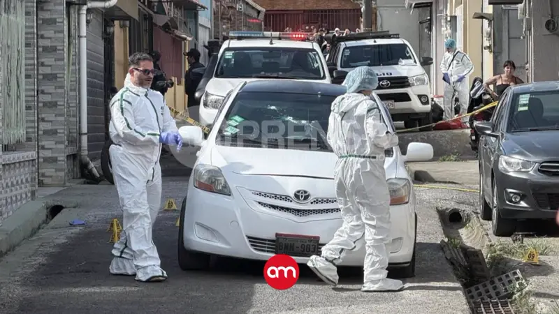 (Galería) Así quedó la escena del violento asesinato a balazos que sacudió a Cartago