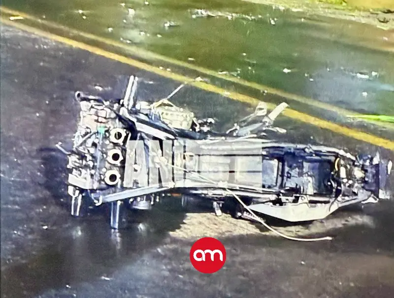 Motocicleta se sale de la vía y deja un policía muerto y una oficial grave