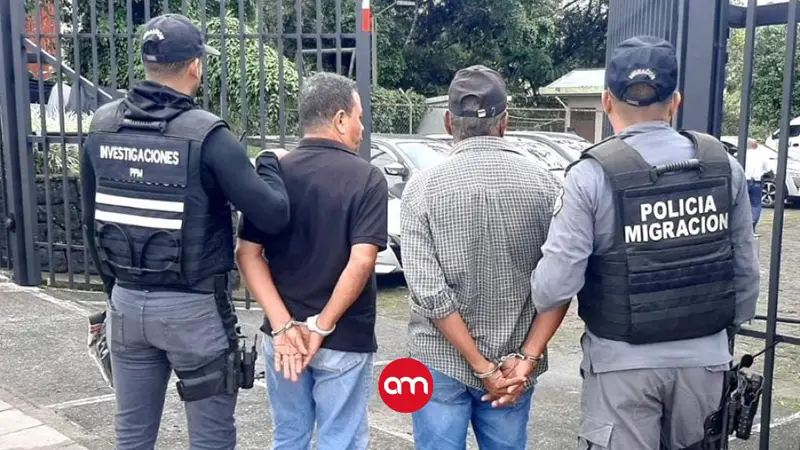 Dos traficantes de migrantes detenidos en operativo policial en la frontera con Nicaragua