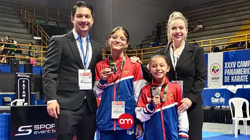 ¡Cartago les trae suerte! Costa Rica conquista oro y plata en el Panamericano de Karate