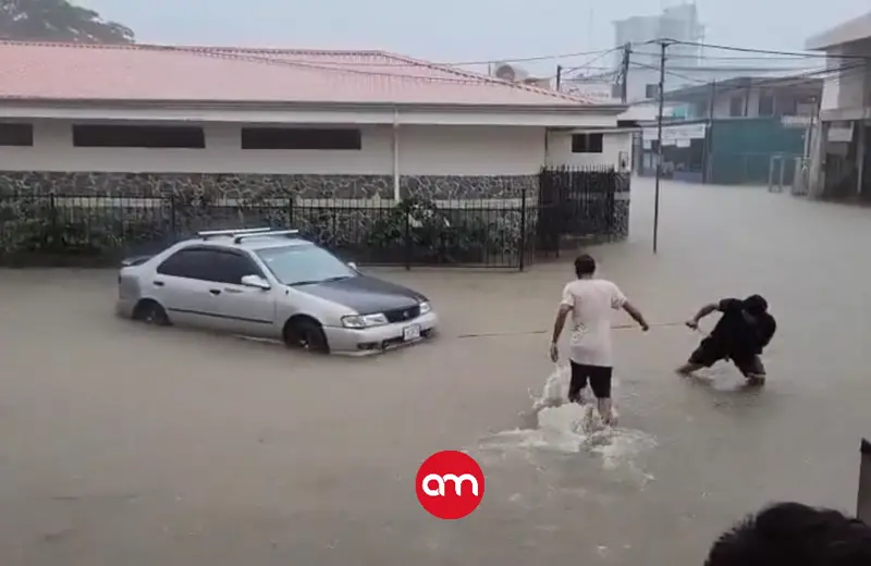 Tormentas dejan 64 incidentes en el Pacífico y Guanacaste por influencia indirecta de Melissa