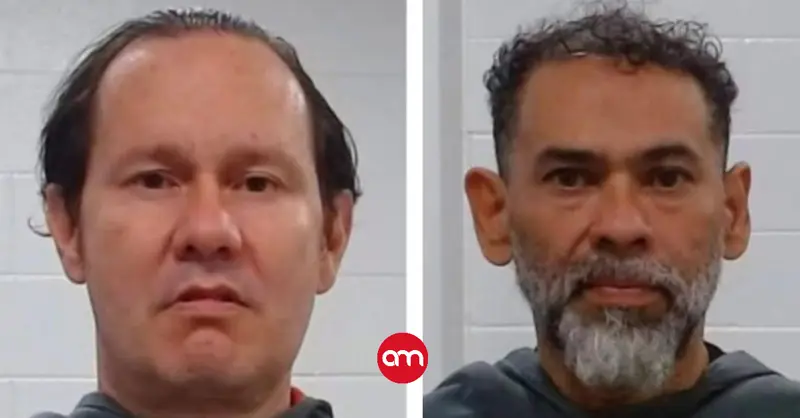 Así quedaron Celso Gamboa y “Pecho de Rata” en la foto de ingreso a la cárcel en Estados Unidos