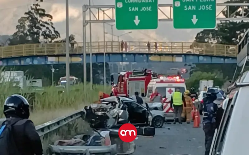 Video revela la magnitud del mortal accidente en la Florencio del Castillo