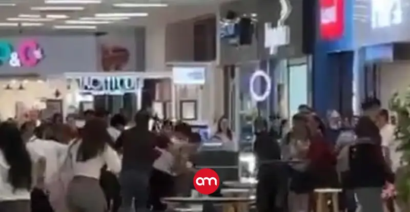 (Video) Riña en Multicentro Desamparados deja heridos e intervención policial