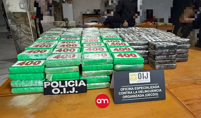 Allanan oficinas de "empresa de seguridad" y decomisan cientos de kilos de droga