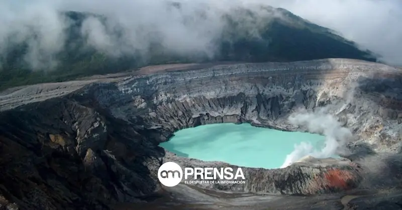 CNE elimina alertas en el Volcán Poás tras disminución de actividad
