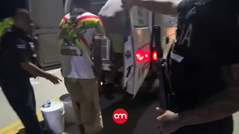 Operativo internacional en aguas de Costa Rica deja dos detenidos con casi dos toneladas de marihuana