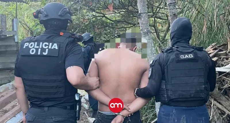 Detienen en Los Diques a sicario que participó en asesinato de hombre en gimnasio de Cartago