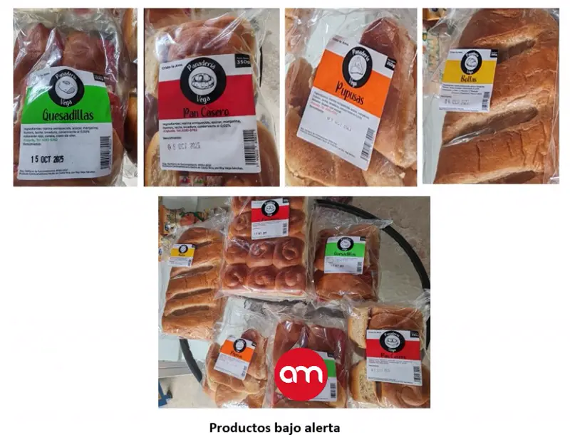 Alertan sobre venta de productos de panadería sin registro sanitario que podrían poner en riesgo su salud