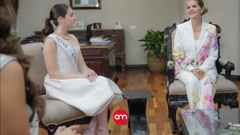 Laura Fernández abre su historia personal ante Miss Universo: “Cuando era niña ni siquiera había asfalto en mi pueblo”