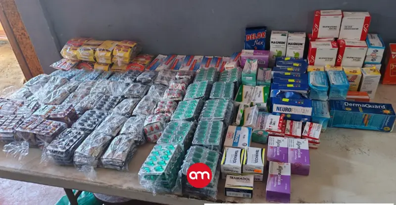 Decomisan miles de medicamentos contrabandeados en la frontera norte