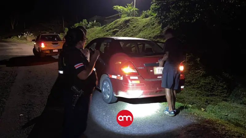 Detienen en Upala a exconvicto con taxi robado en San José