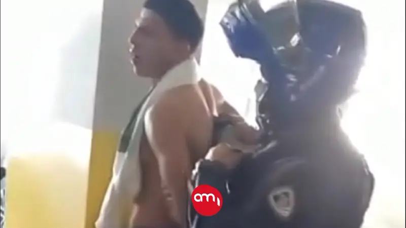 “¡Llévenme al calabozo!”: la reacción de Alejandro Bran en medio de su detención