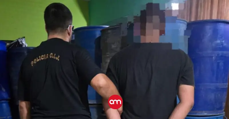 Detienen hombre por robo de combustible a Recope desde una toma ilegal en una casa