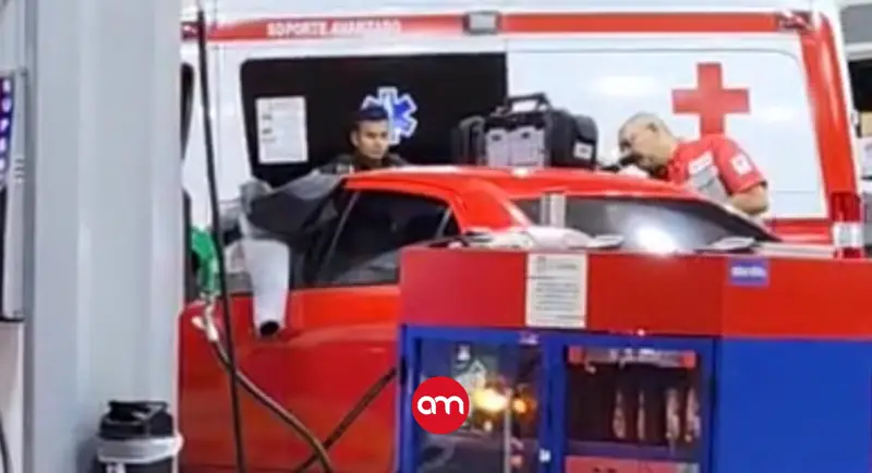 Balacera cobra la vida de dos personas en una gasolinera en Alajuela