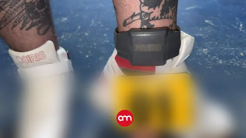 Con tobillera electrónica y camisa de Pablo Escobar: cae narco de barrio con historial violento en Pérez Zeledón
