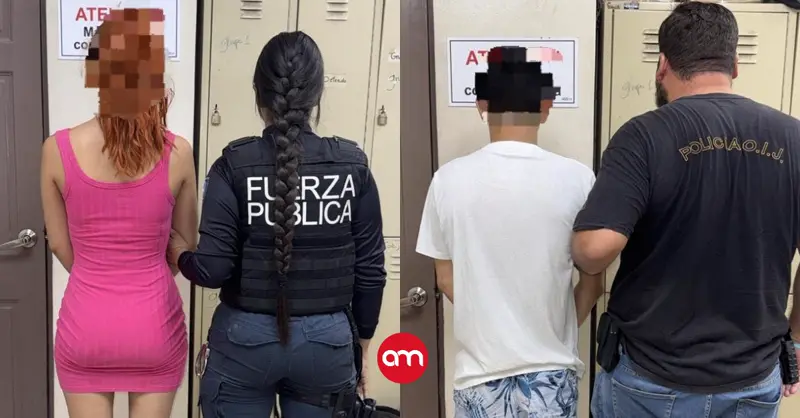 Iban por uno y terminaron arrestando a tres: OIJ captura a pareja por tenencia de drogas y armas tras arrestar a joven en Limón
