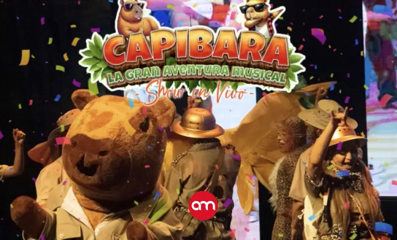 ¡La capibara llega a Costa Rica con una gran aventura musical para toda la familia!