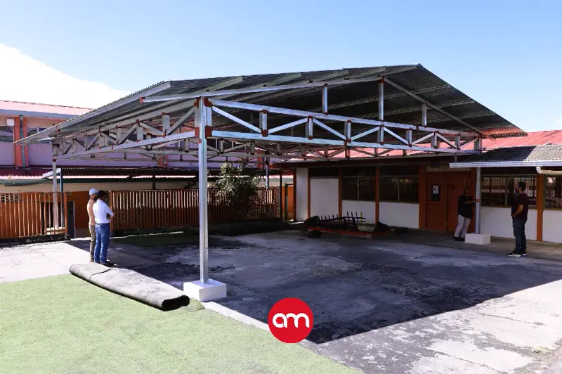 Oreamuno invierte más de ₡22 millones para arrancar el curso lectivo con centros educativos más seguros y funcionales