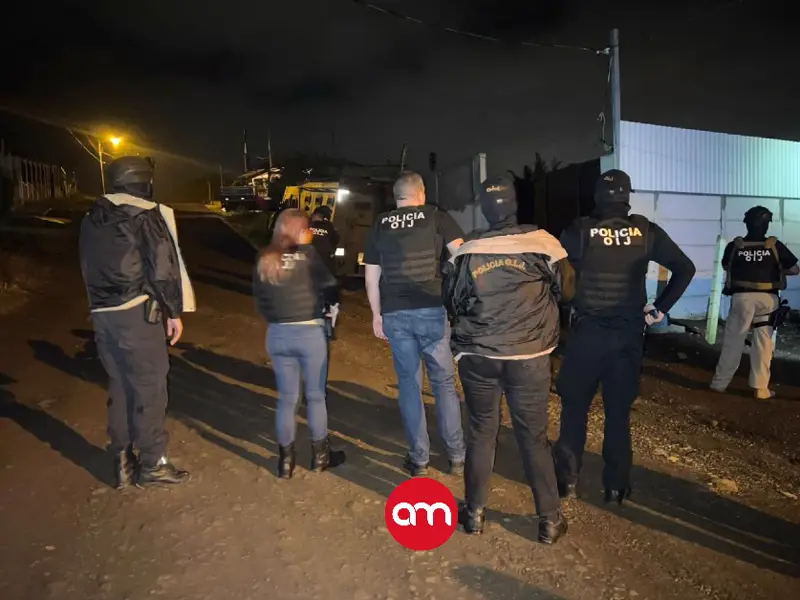 Organización desarticulada en Cartago también se dedicaba a esta otra actividad criminal