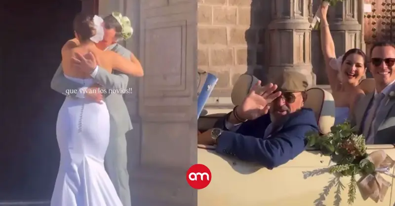 (Video) Así fue la boda de Shirley Álvarez y Daniel Vargas en España