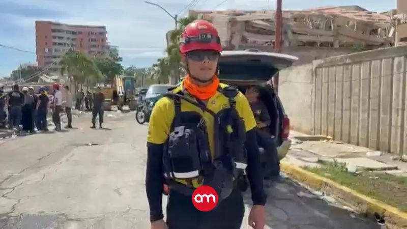 La historia de Nelvi Soto, el bombero en Costa Rica que volvió a su natal Venezuela para salvar vidas