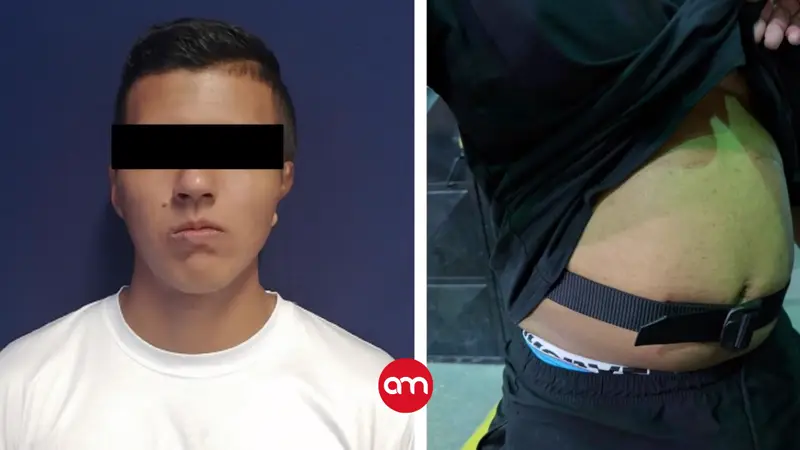 ¡Preso! Policía Penitenciario ocultaba debajo de su fajón un festín para los reos